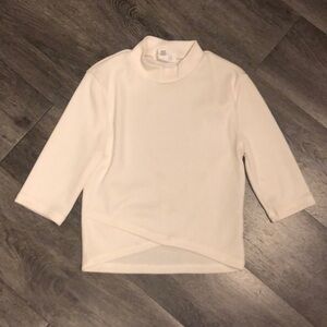 Mock neck crop top